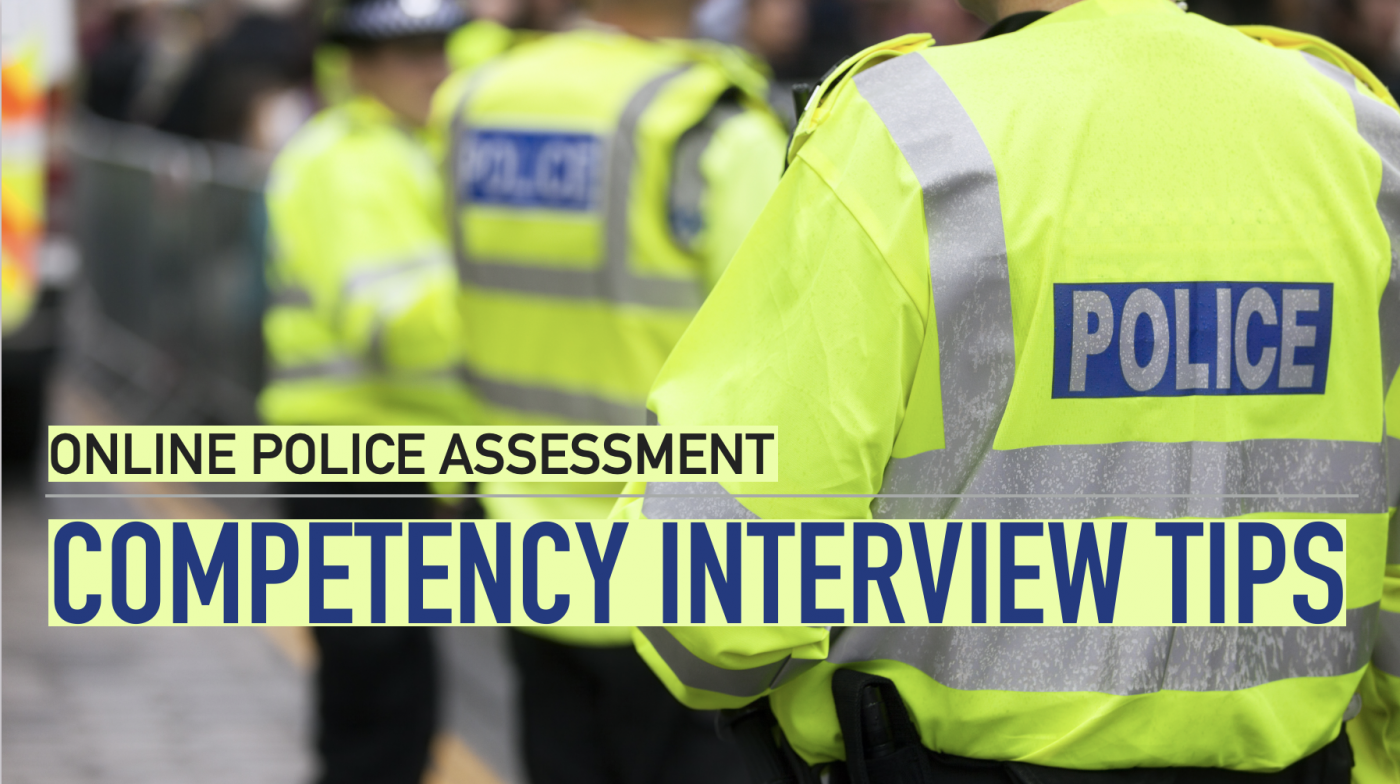 POLICE OFFICER ONLINE INTERVIEW TIPS - COMPETENCY-BASED